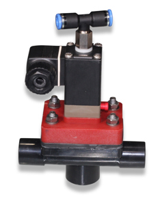 Feed valve 20mm DN15 w/solenoid valve 24V DC